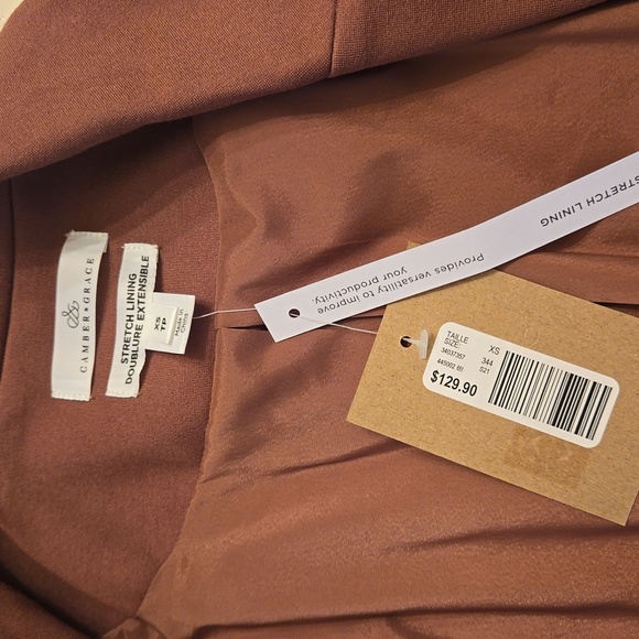 New Camber & Grace stretch Jacket Blazer XS NWT - Picture 6 of 12
